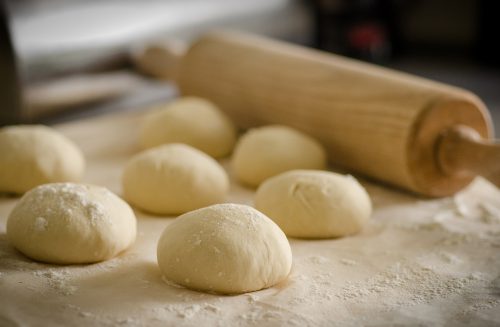 Pizzabrötchen Teig