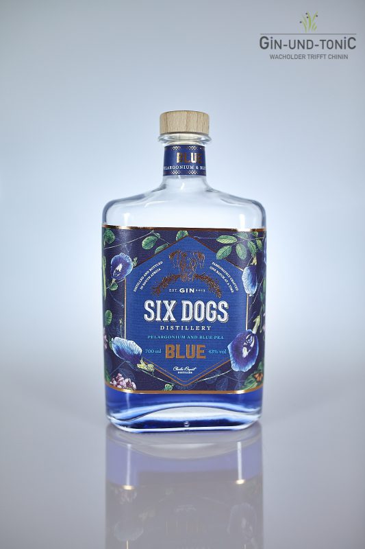 Six Dogs Blue Gin