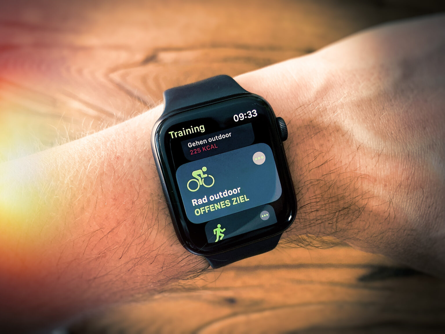 apple watch fahrrad fahren